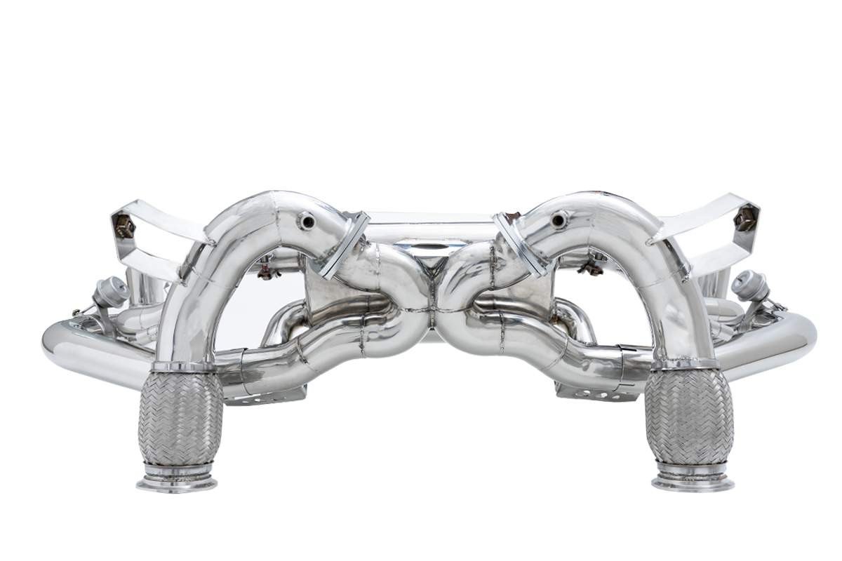 Audi R8 V10 Performance (Mk2 facelift) with an Armytrix exhaust, photo 4 of 10