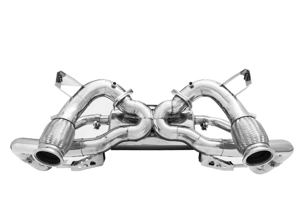 Audi R8 V10 Performance (Mk2 facelift) with an Armytrix exhaust, photo 5 of 10