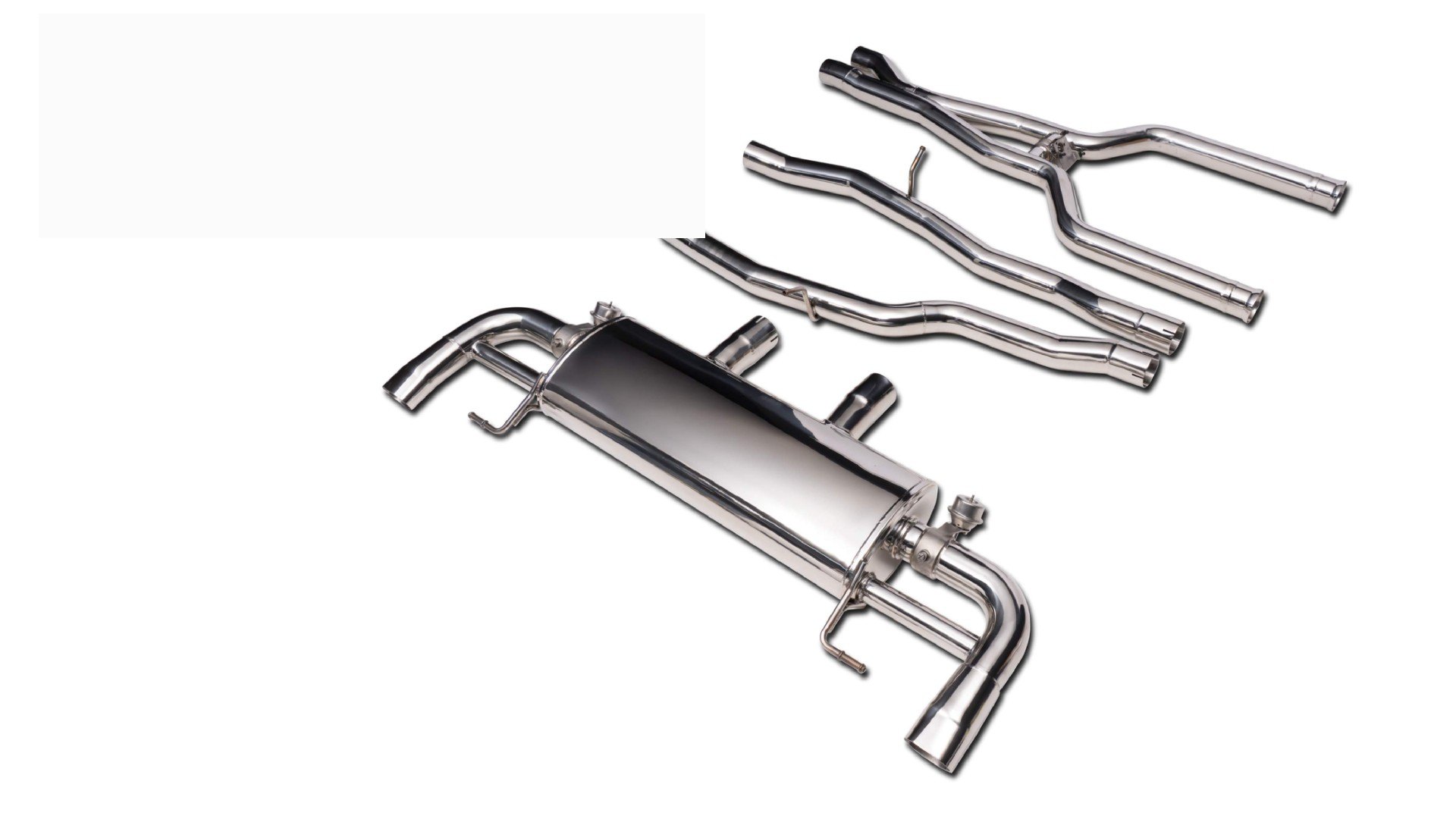 Mercedes-AMG GLC63 / GLC63 S (X253 C253) with an Armytrix exhaust
