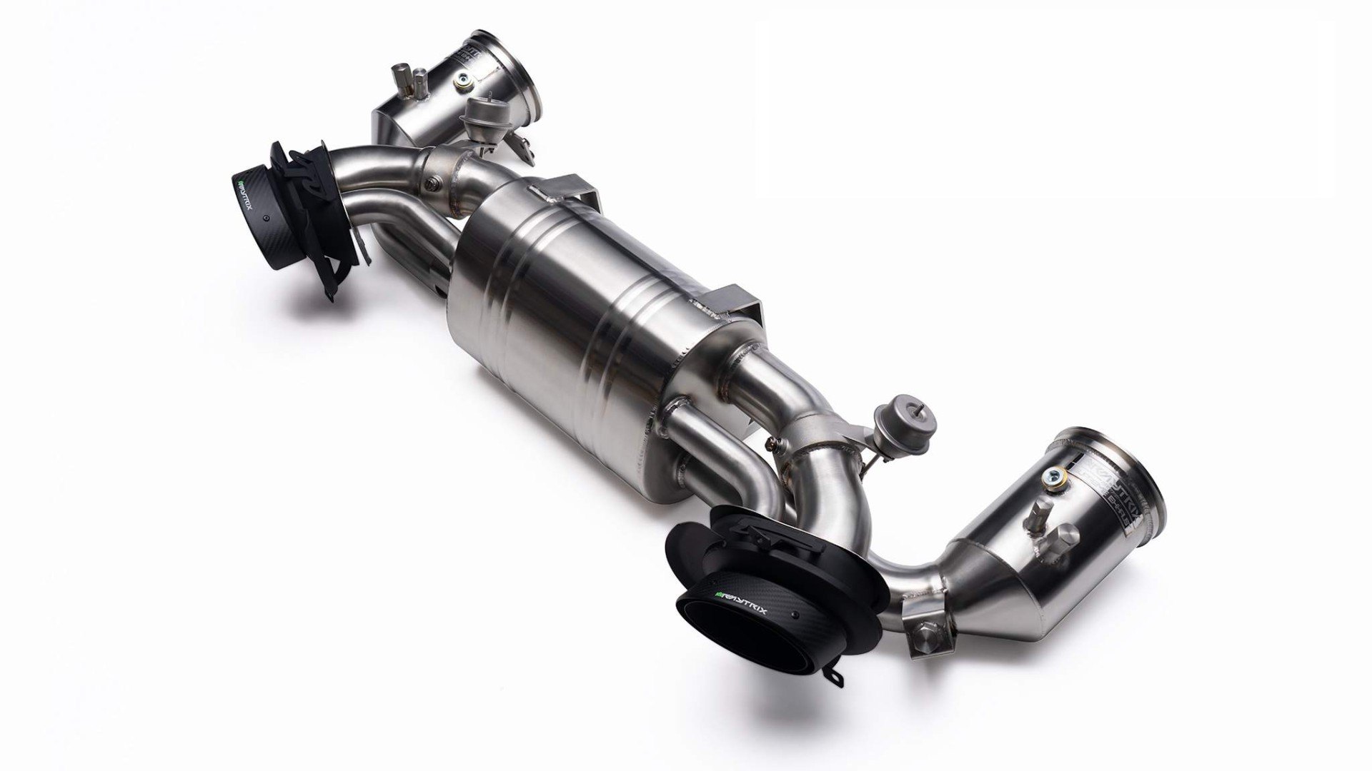 Porsche 911 Turbo / Turbo S (992) with an Armytrix exhaust, photo 1 of 6
