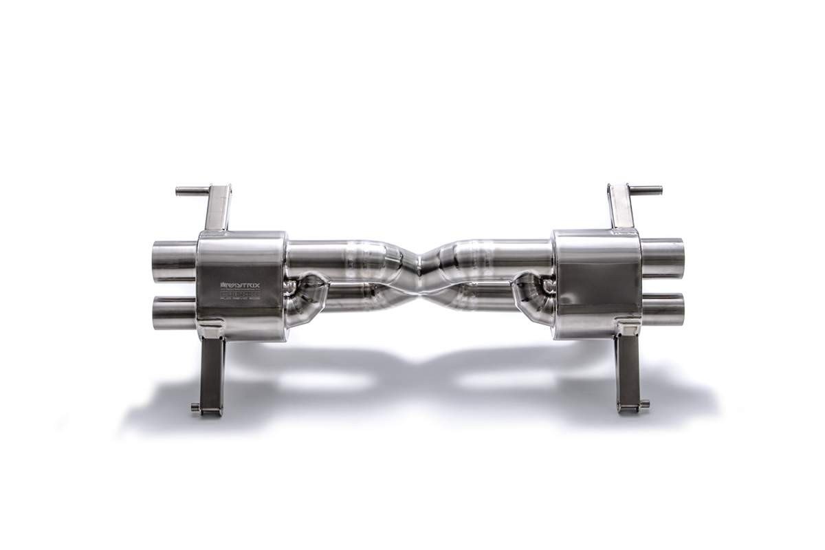 Audi R8 V10 (Mk2) with an Armytrix exhaust, photo 4 of 12