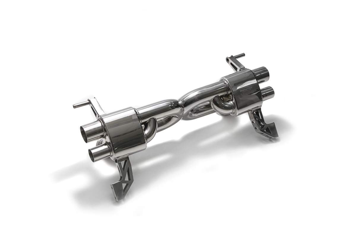 Audi R8 V8 (Mk1) with an Armytrix exhaust, photo 6 of 9