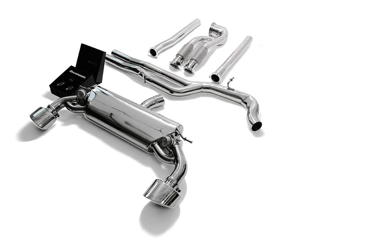 Audi RS3 (8V) with an Armytrix exhaust, photo 4 of 13