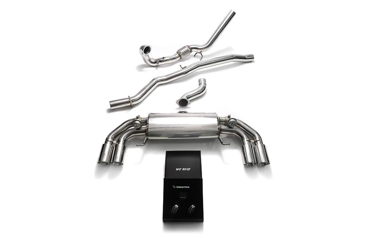 Audi S1 (8X) with an Armytrix exhaust, photo 2 of 12