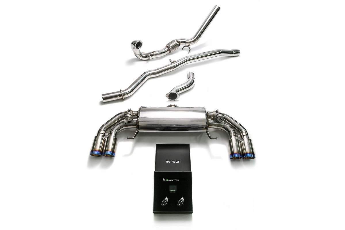 Audi S1 (8X) with an Armytrix exhaust, photo 3 of 12
