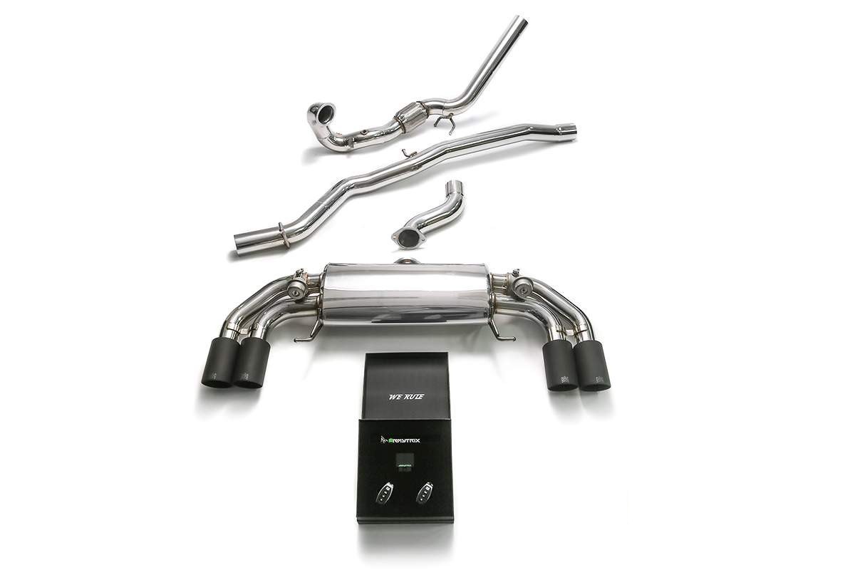Audi S1 (8X) with an Armytrix exhaust, photo 4 of 12