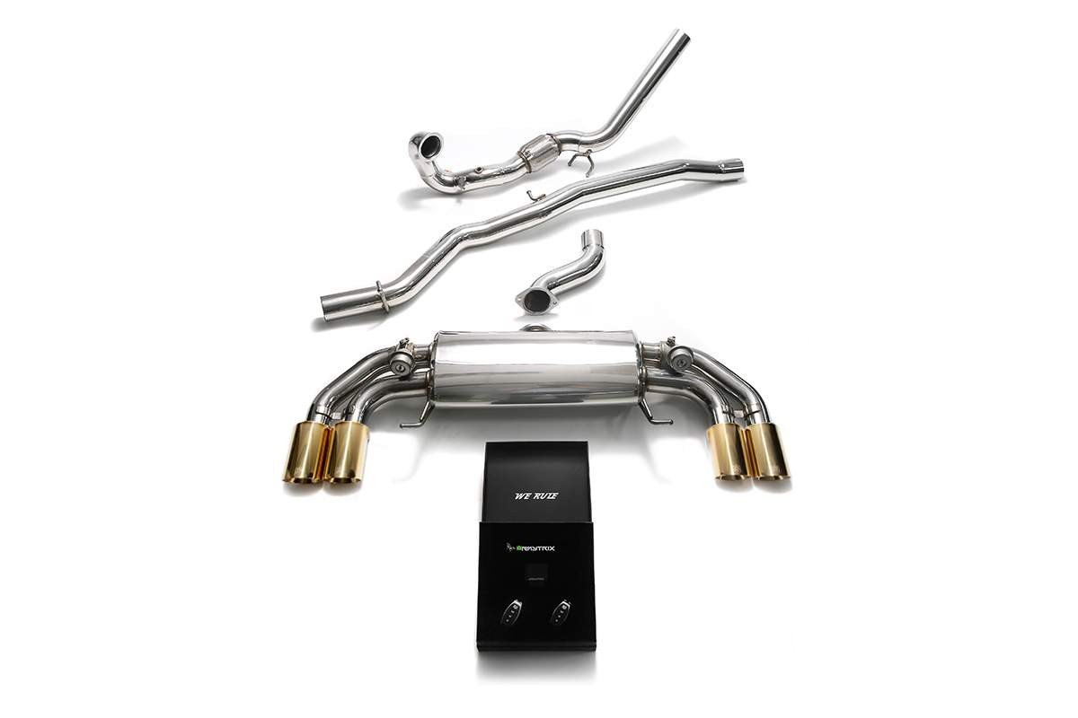 Audi S1 (8X) with an Armytrix exhaust, photo 5 of 12