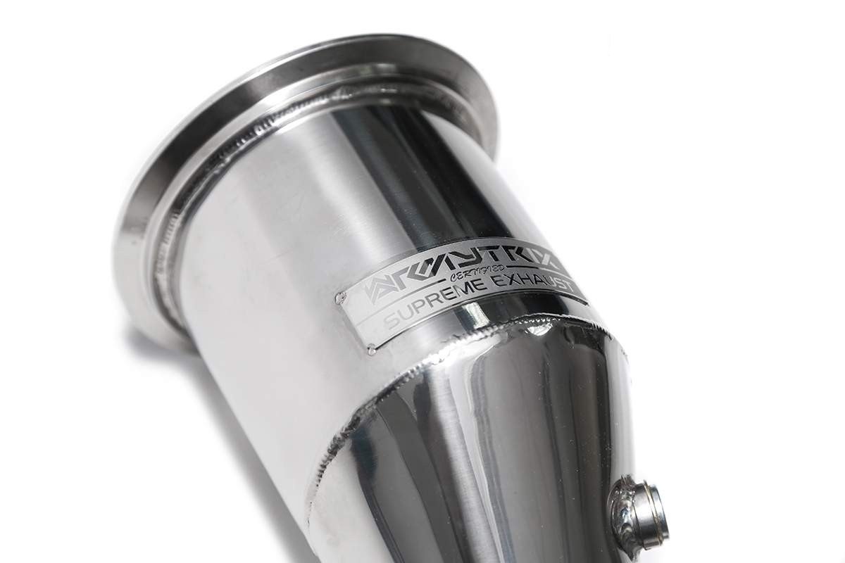Audi S4 / S5 (B9) with an Armytrix exhaust, photo 10 of 13