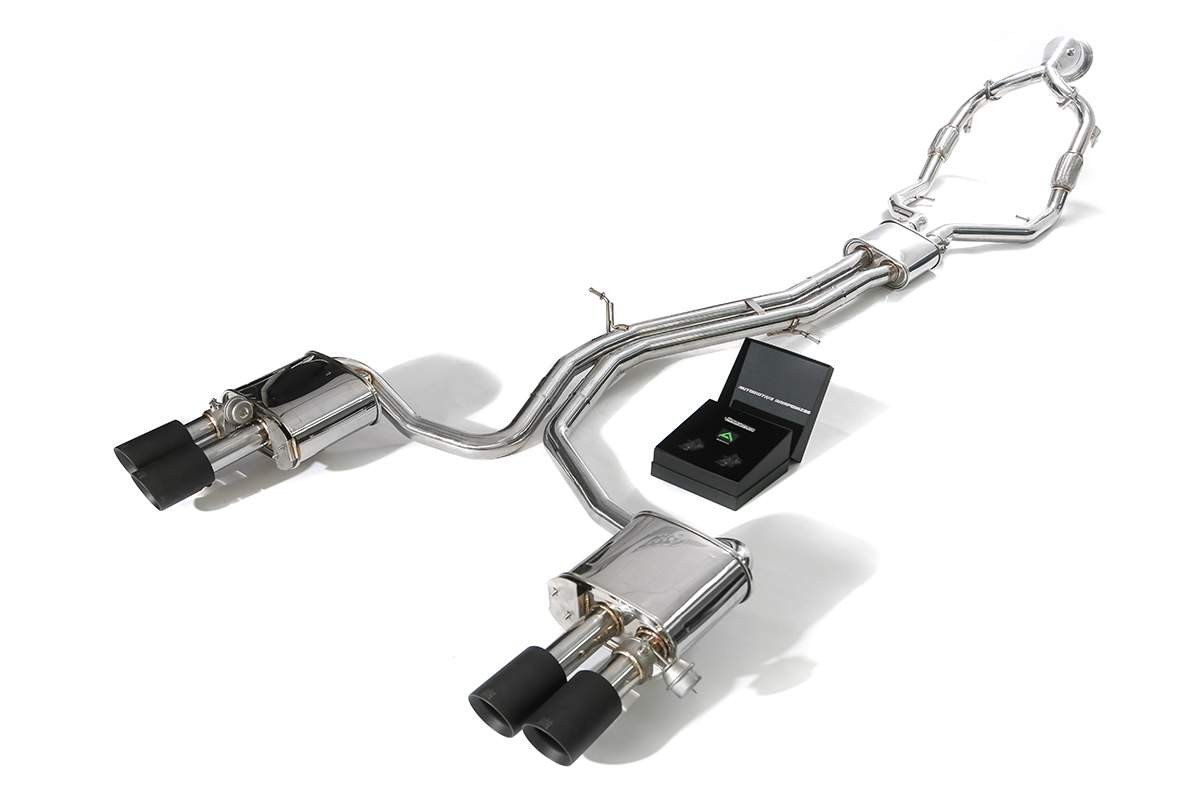 Audi S4 / S5 (B9) with an Armytrix exhaust, photo 11 of 13