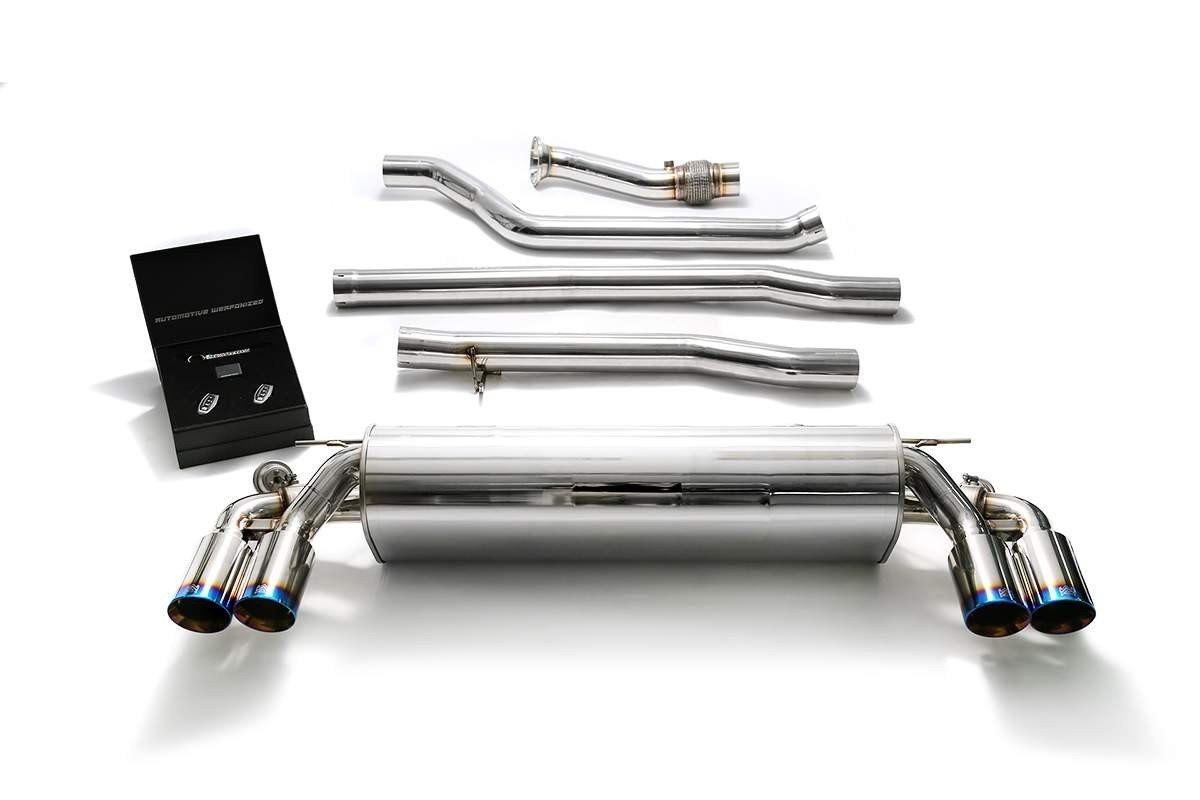 BMW 520i / 530i (G30 G31) with an Armytrix exhaust, photo 3 of 12