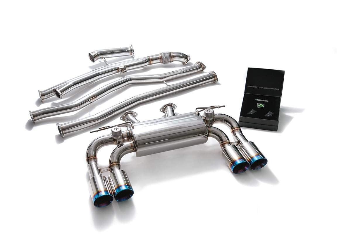 BMW M2 (F87) with an Armytrix exhaust, photo 4 of 11