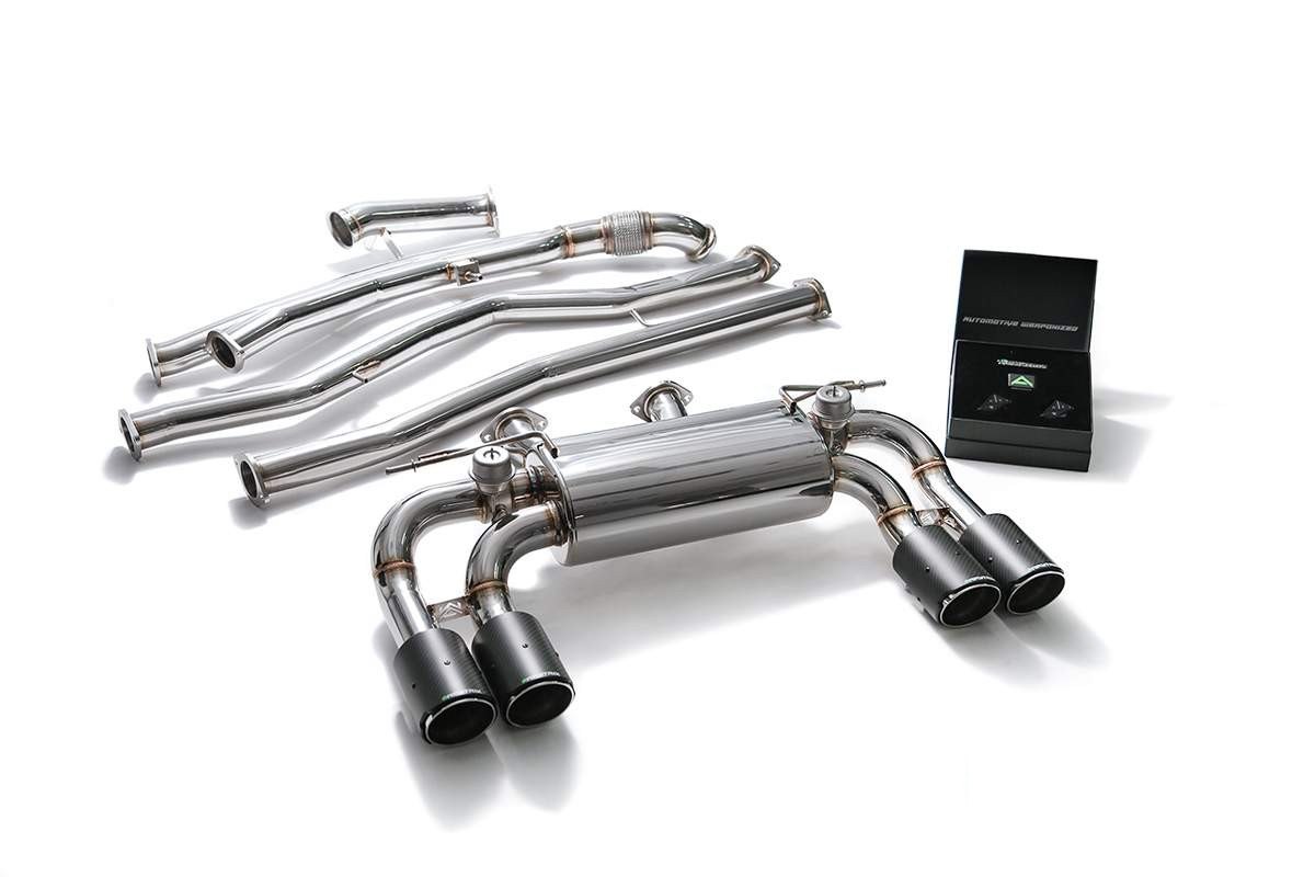 BMW M2 (F87) with an Armytrix exhaust, photo 1 of 11