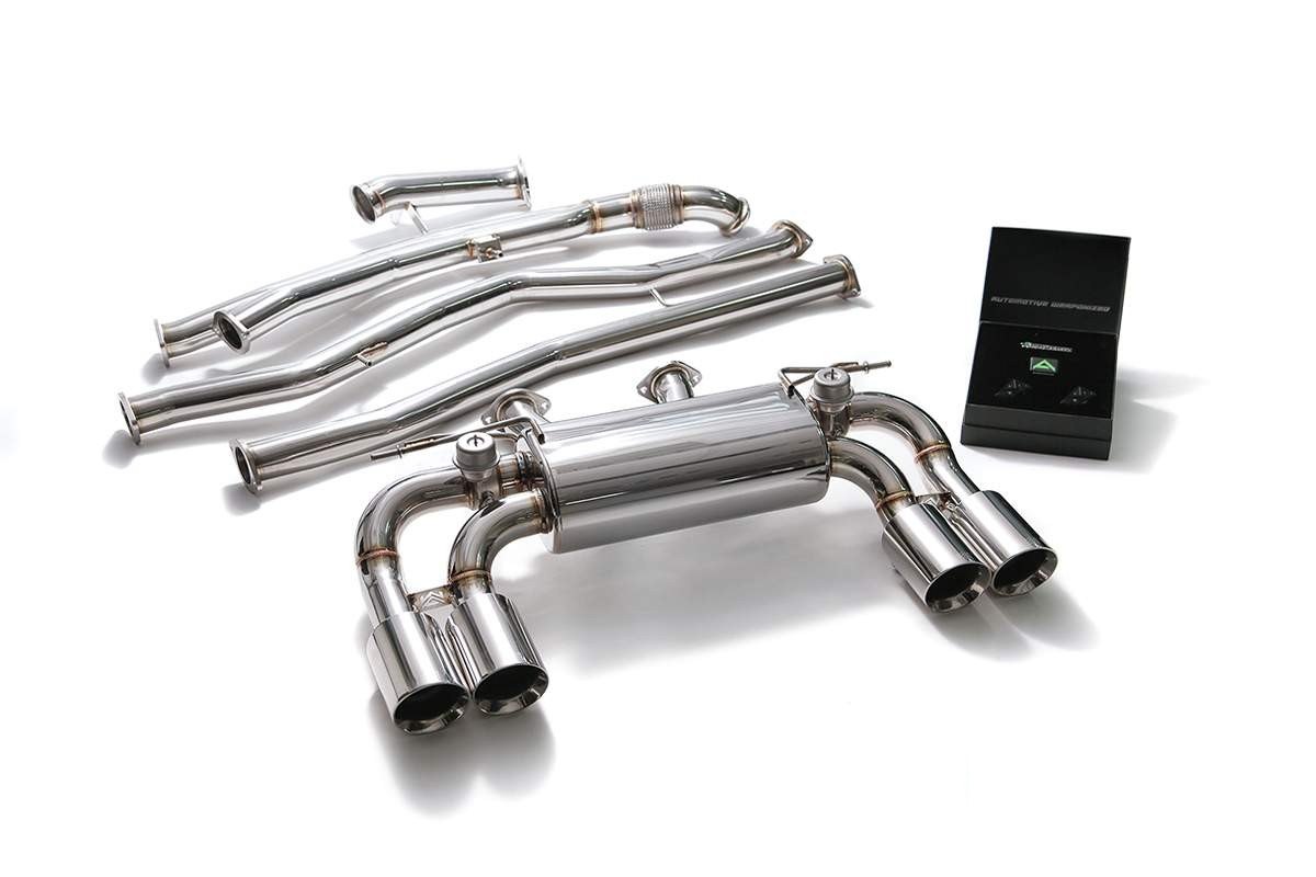 BMW M2 (F87) with an Armytrix exhaust, photo 2 of 11