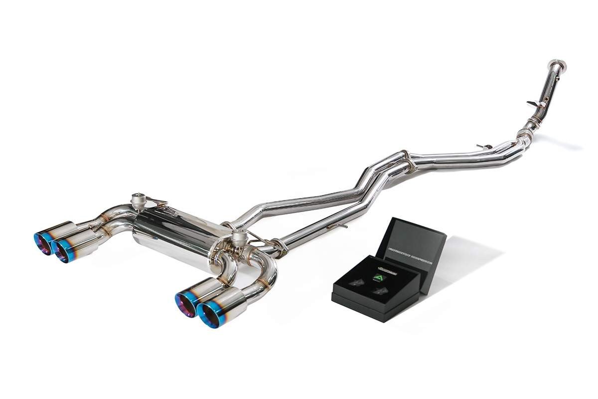 BMW M2 (F87) with an Armytrix exhaust, photo 8 of 11