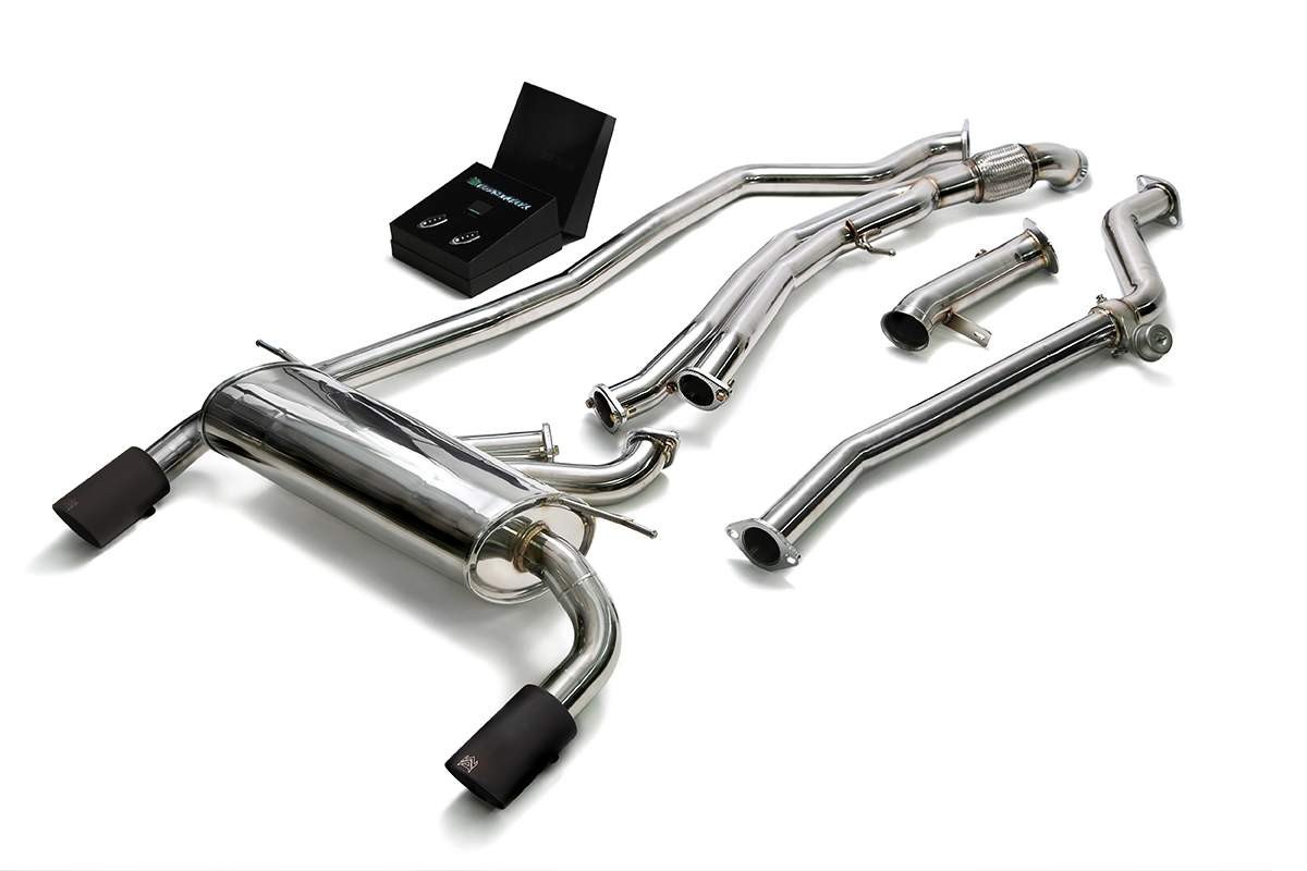 BMW M135i / M235i (F20 F21 F22) with an Armytrix exhaust, photo 1 of 7