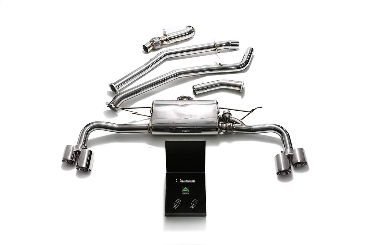 BMW X5 / X6 35i (F15 F16) with an Armytrix exhaust