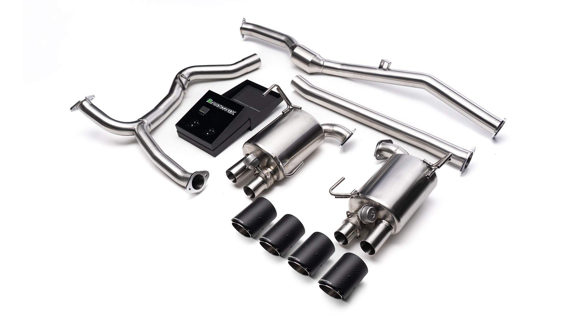 Subaru WRX (VB) with an Armytrix exhaust, photo 1 of 7