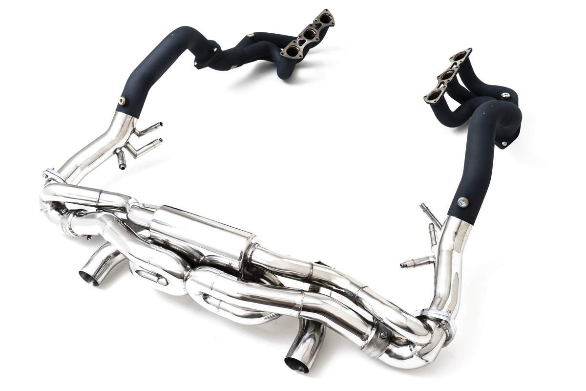 Porsche 718 Cayman GT4 RS / Spyder RS (982) with an Armytrix exhaust, photo 1 of 8