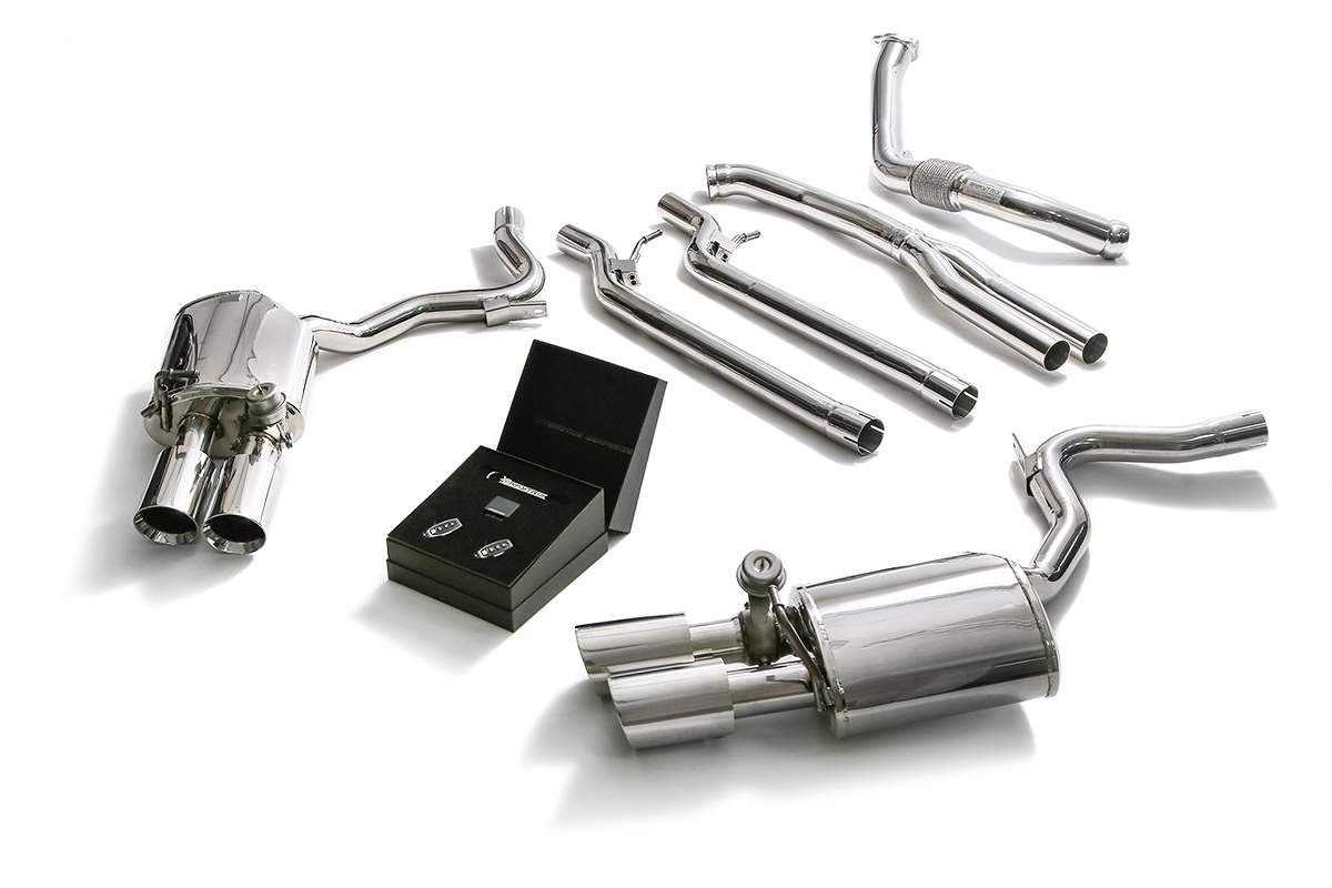 Porsche Panamera / Panamera 4 (971) with an Armytrix exhaust, photo 2 of 11