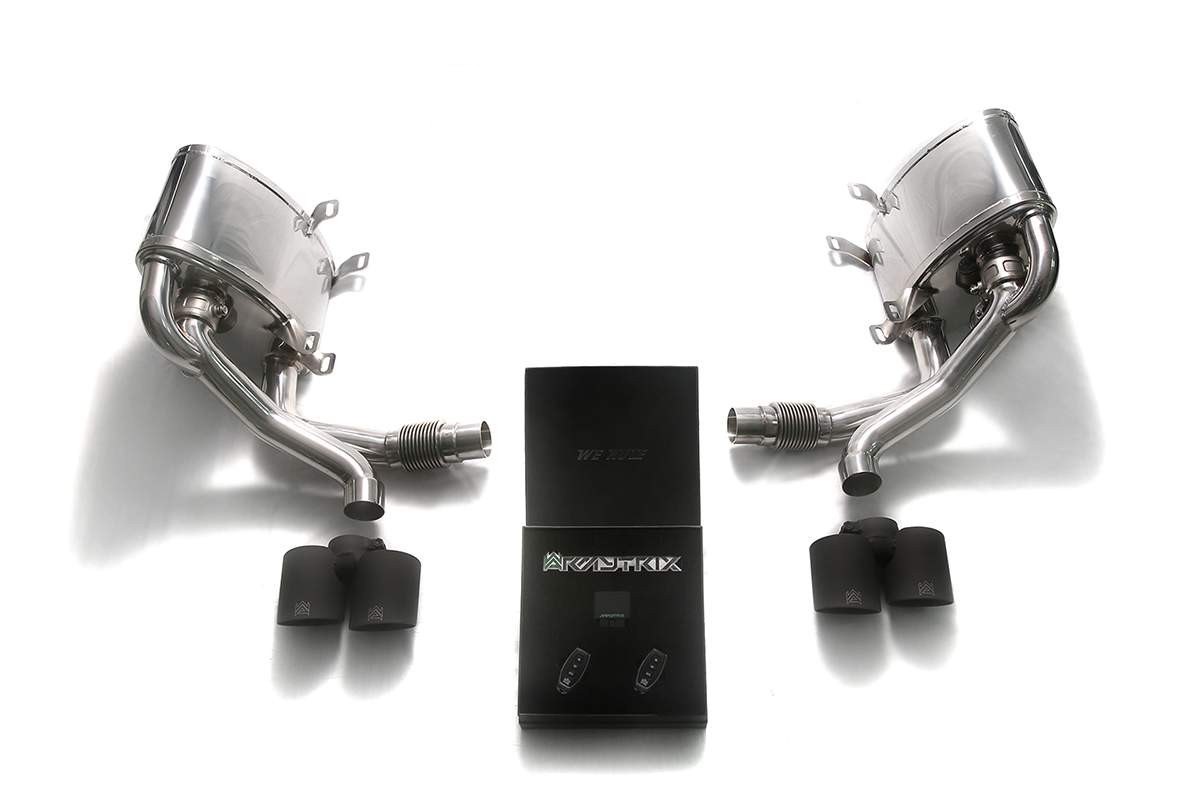 Porsche 911 Carrera (997.1) with an Armytrix exhaust, photo 10 of 13