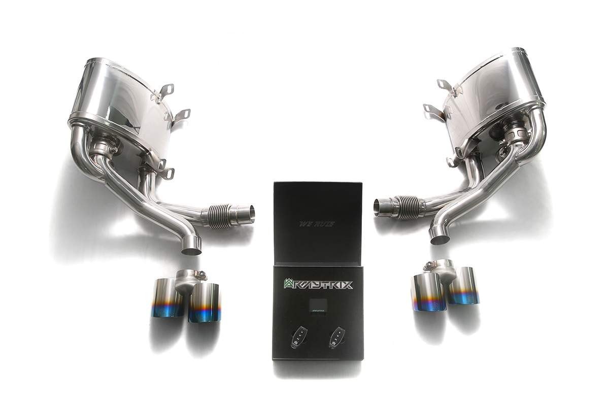 Porsche 911 Carrera (997.1) with an Armytrix exhaust, photo 12 of 13
