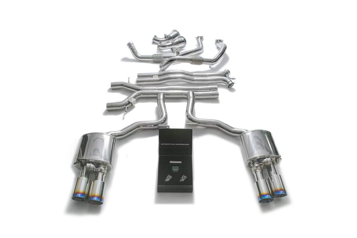 Porsche Panamera 4S (971) with an Armytrix exhaust, photo 3 of 12