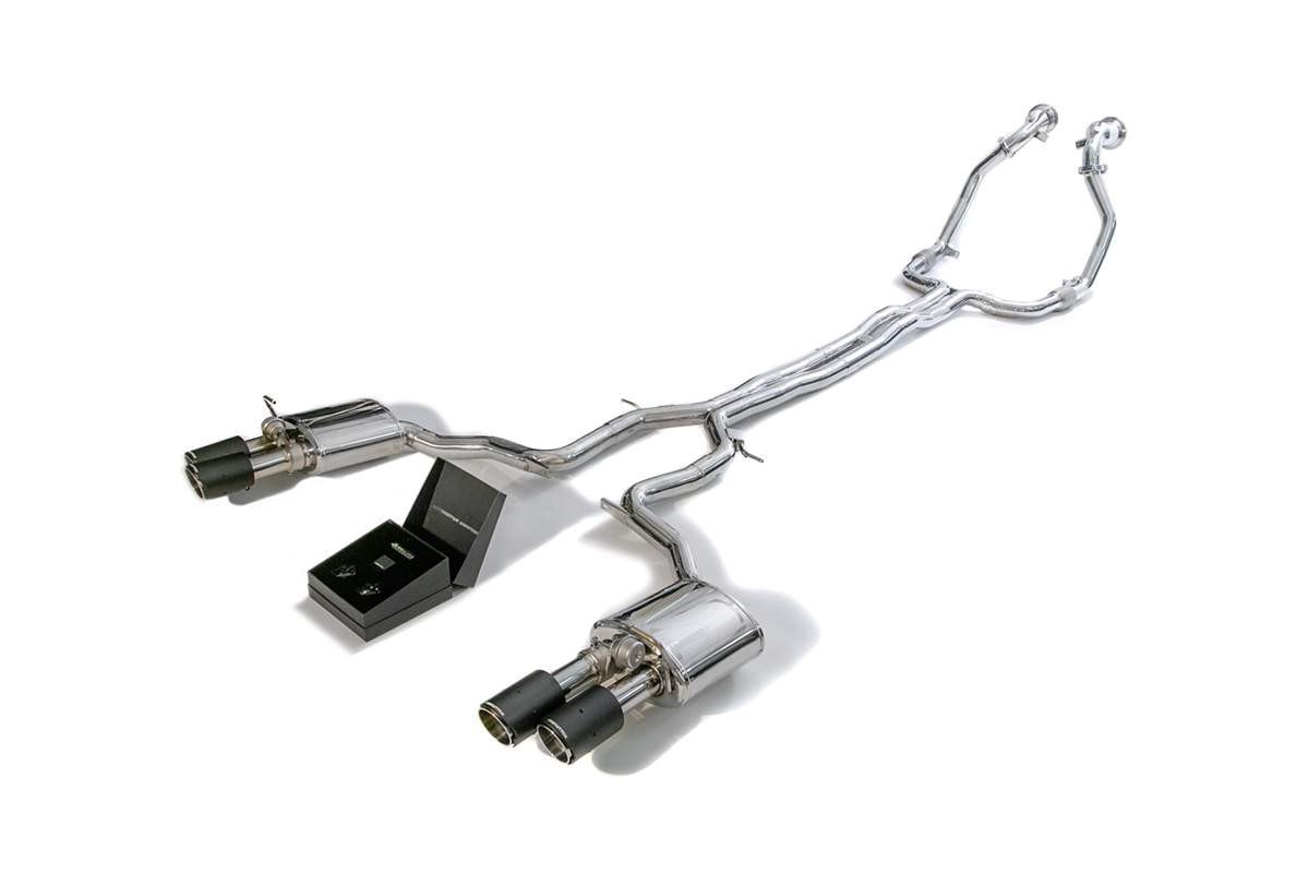 Porsche Panamera 4S (971) with an Armytrix exhaust, photo 1 of 12