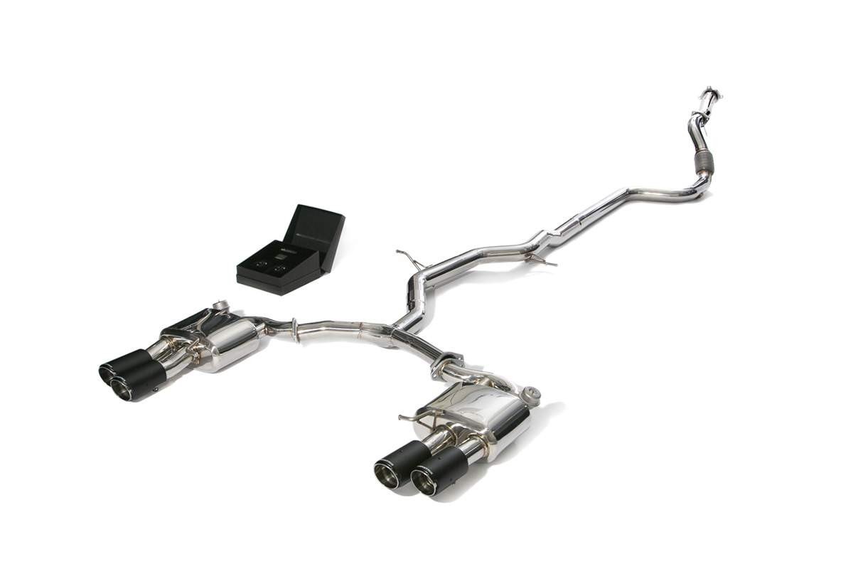 Audi A4 2.0 TFSI (B9) with an Armytrix exhaust, photo 6 of 16