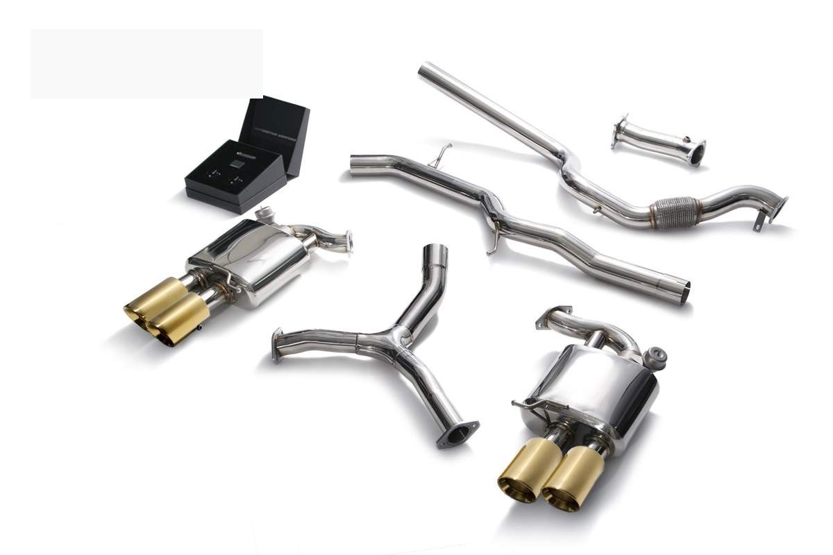 Audi A4 2.0 TFSI (B9) with an Armytrix exhaust, photo 13 of 16