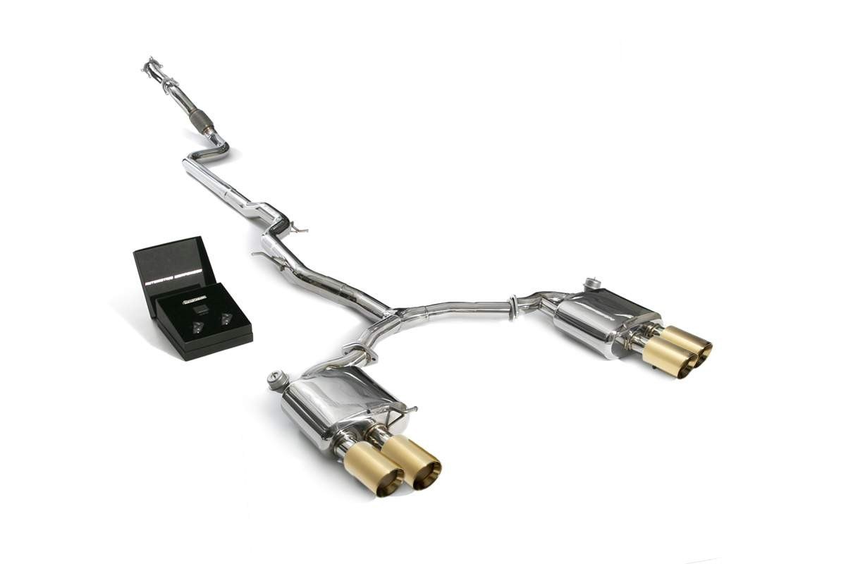Audi A4 2.0 TFSI (B9) with an Armytrix exhaust, photo 14 of 16