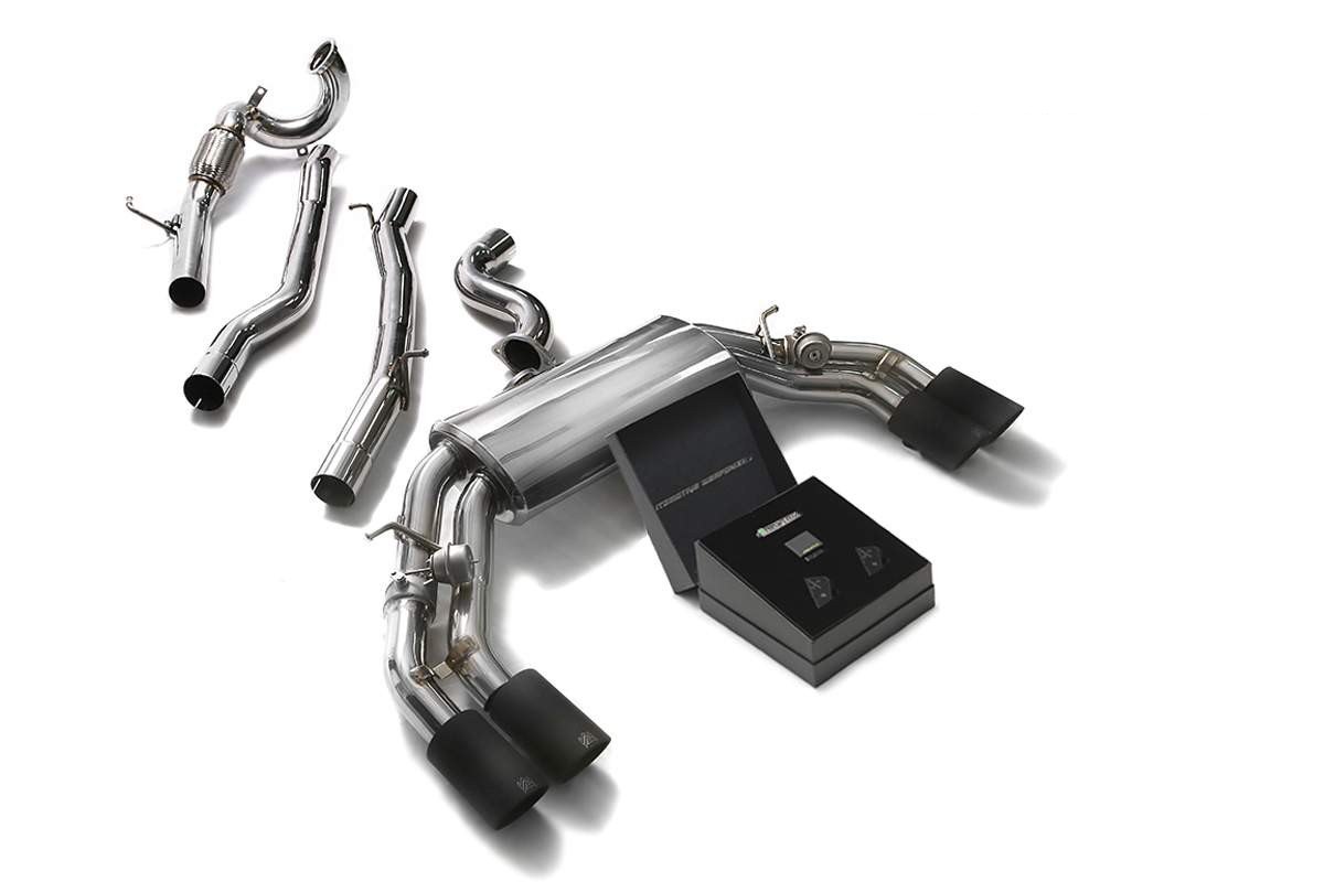 Audi TTS (8S) with an Armytrix exhaust, photo 4 of 12