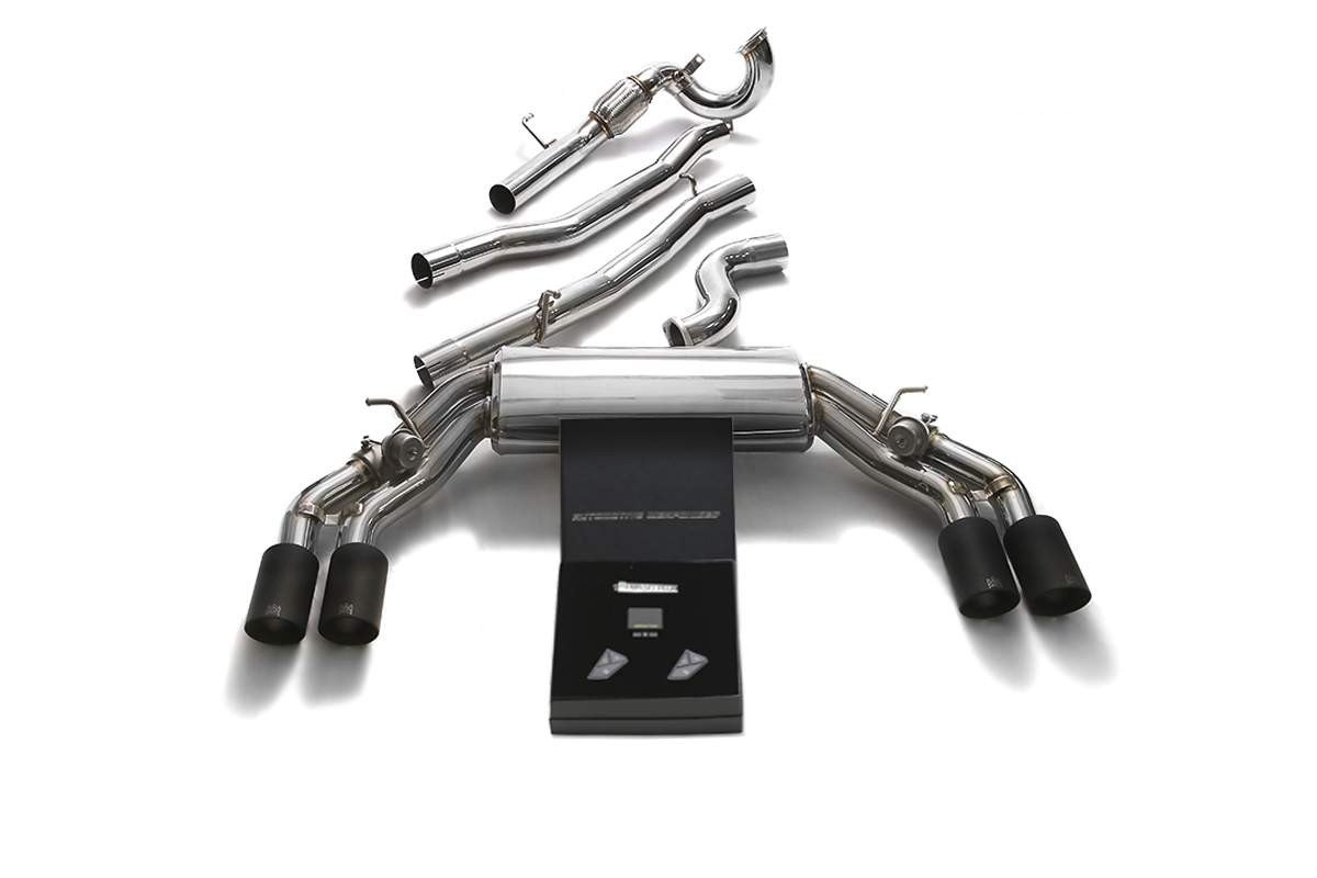 Audi TTS (8S) with an Armytrix exhaust, photo 5 of 12