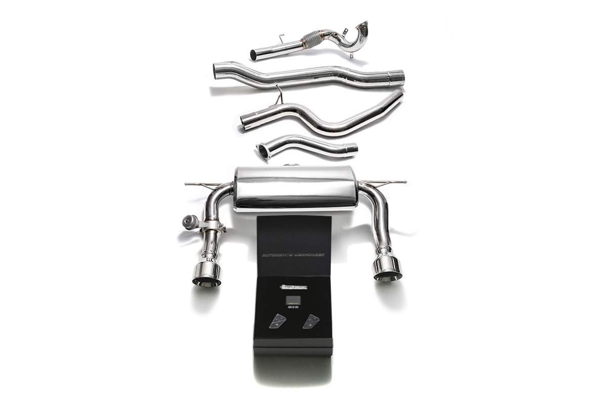 Audi TT 2.0 TFSI (8S) with an Armytrix exhaust, photo 8 of 16