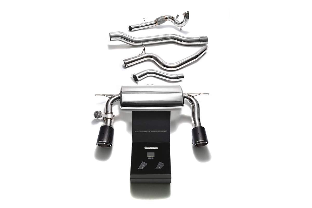 Audi TT 2.0 TFSI (8S) with an Armytrix exhaust, photo 9 of 16