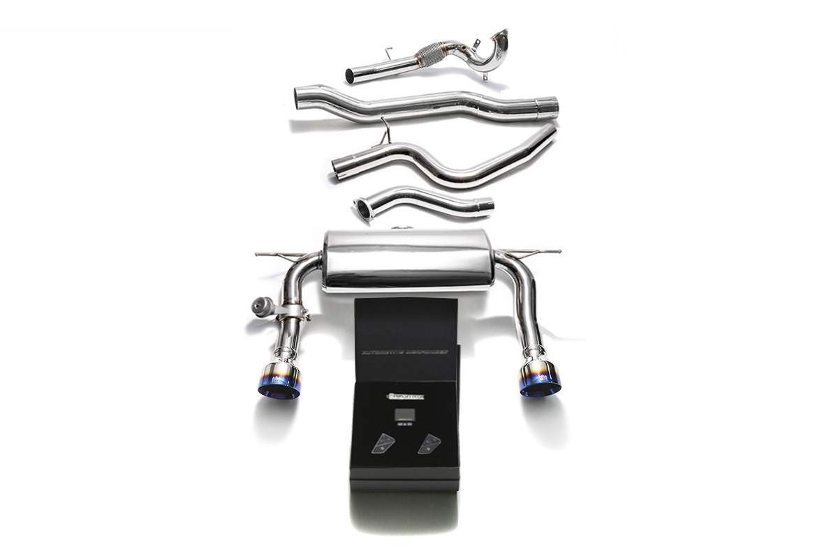 Audi TT 2.0 TFSI (8S) with an Armytrix exhaust, photo 12 of 16