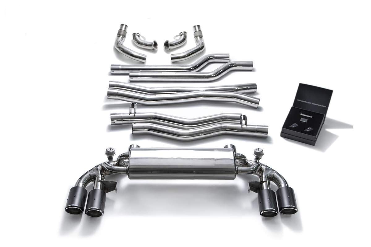 BMW M5 (F90) with an Armytrix exhaust, photo 9 of 16