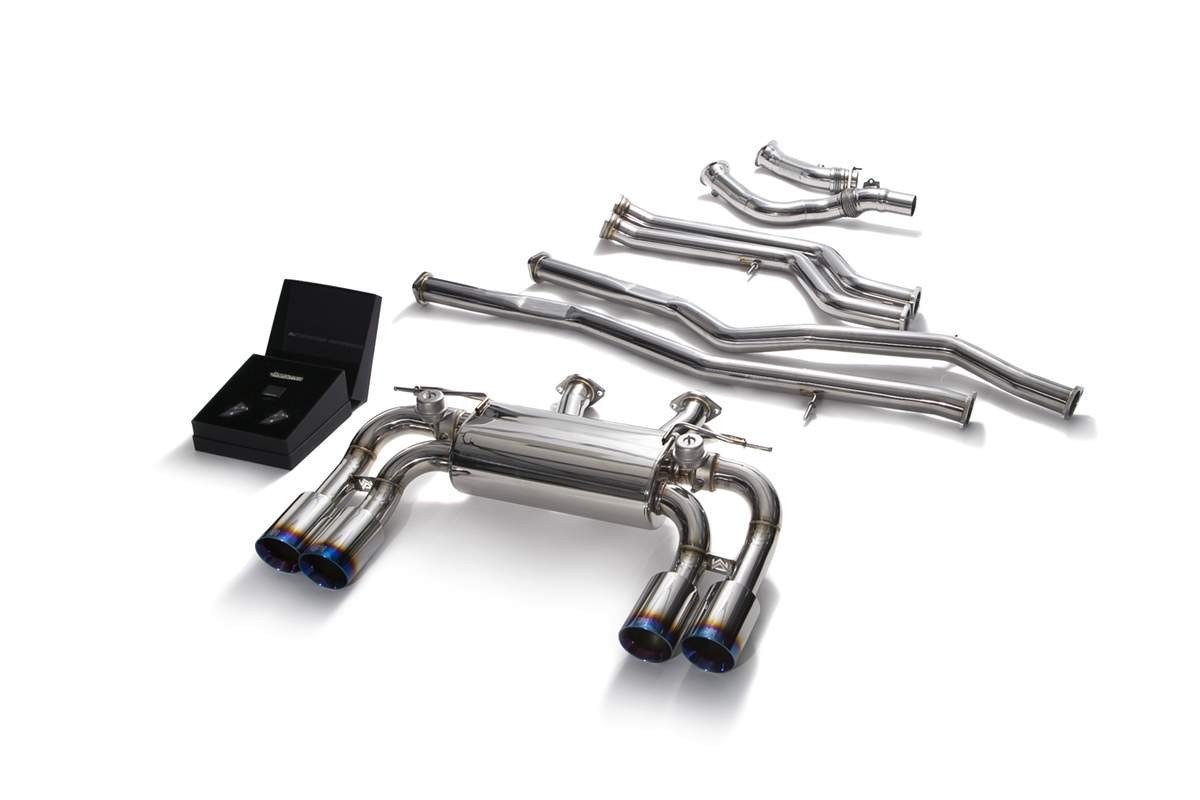 BMW M2 Competition (F87) with an Armytrix exhaust, photo 7 of 13