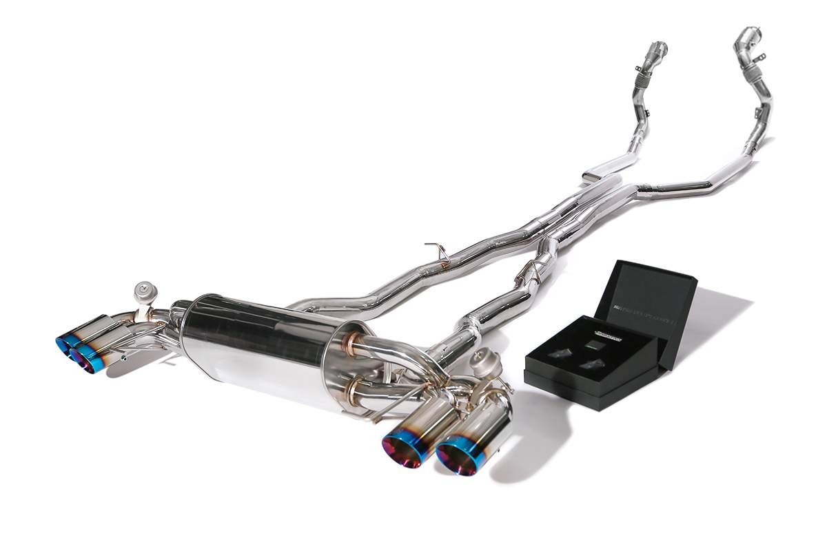 BMW M550i xDrive (G30 G31) with an Armytrix exhaust, photo 10 of 16