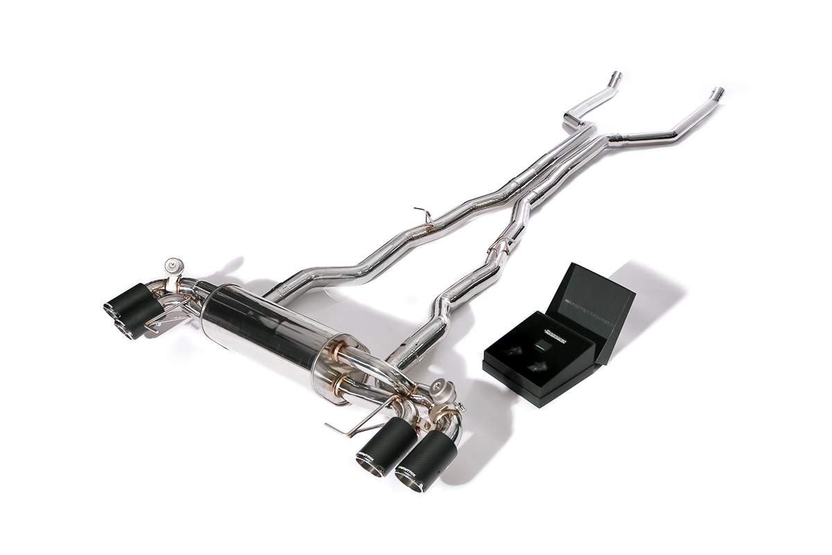 BMW M550i xDrive (G30 G31) with an Armytrix exhaust, photo 6 of 16