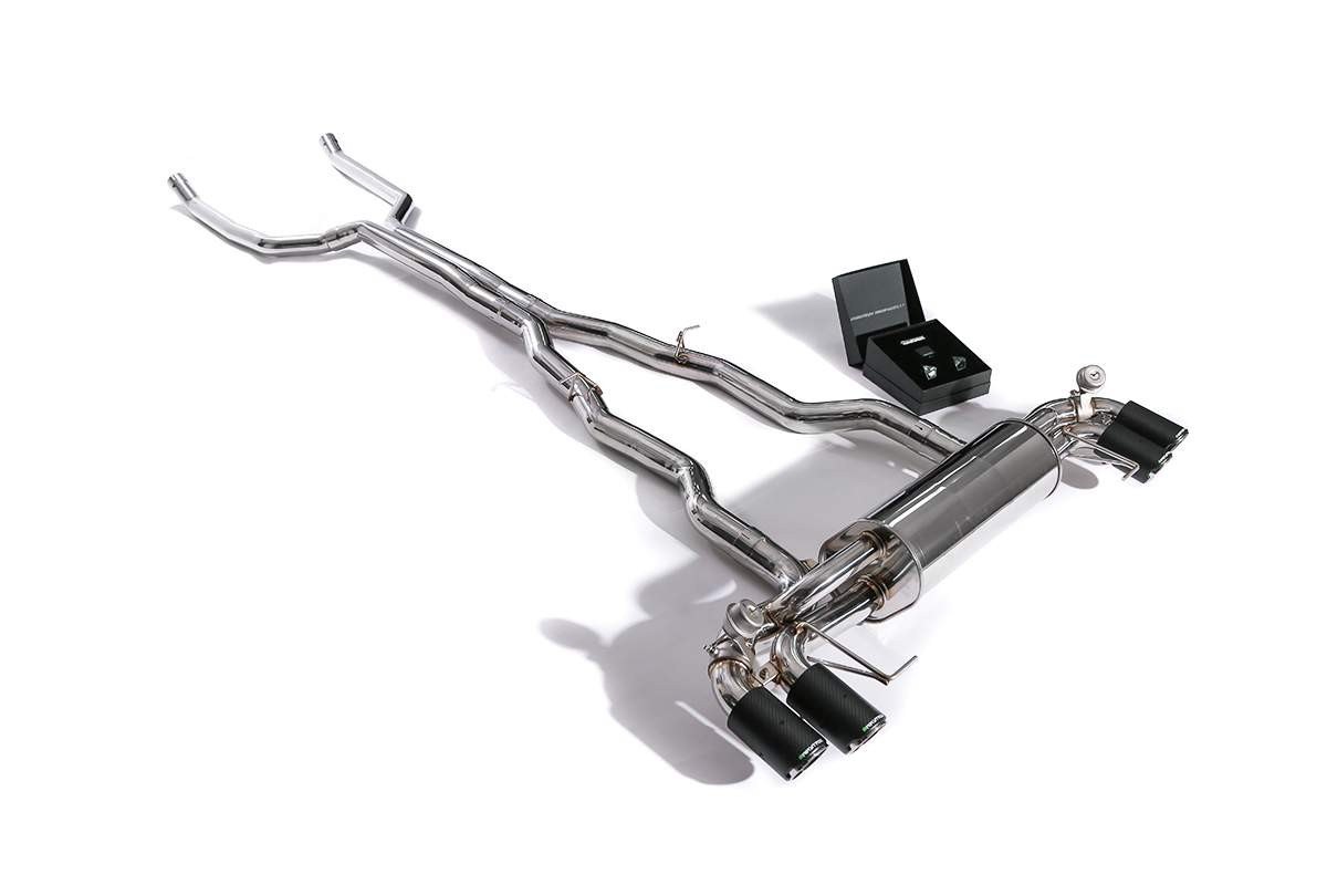 BMW M550i xDrive (G30 G31) with an Armytrix exhaust, photo 12 of 16