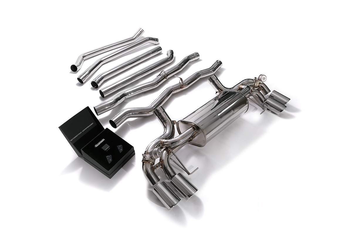 BMW M550i xDrive (G30 G31) with an Armytrix exhaust, photo 13 of 16