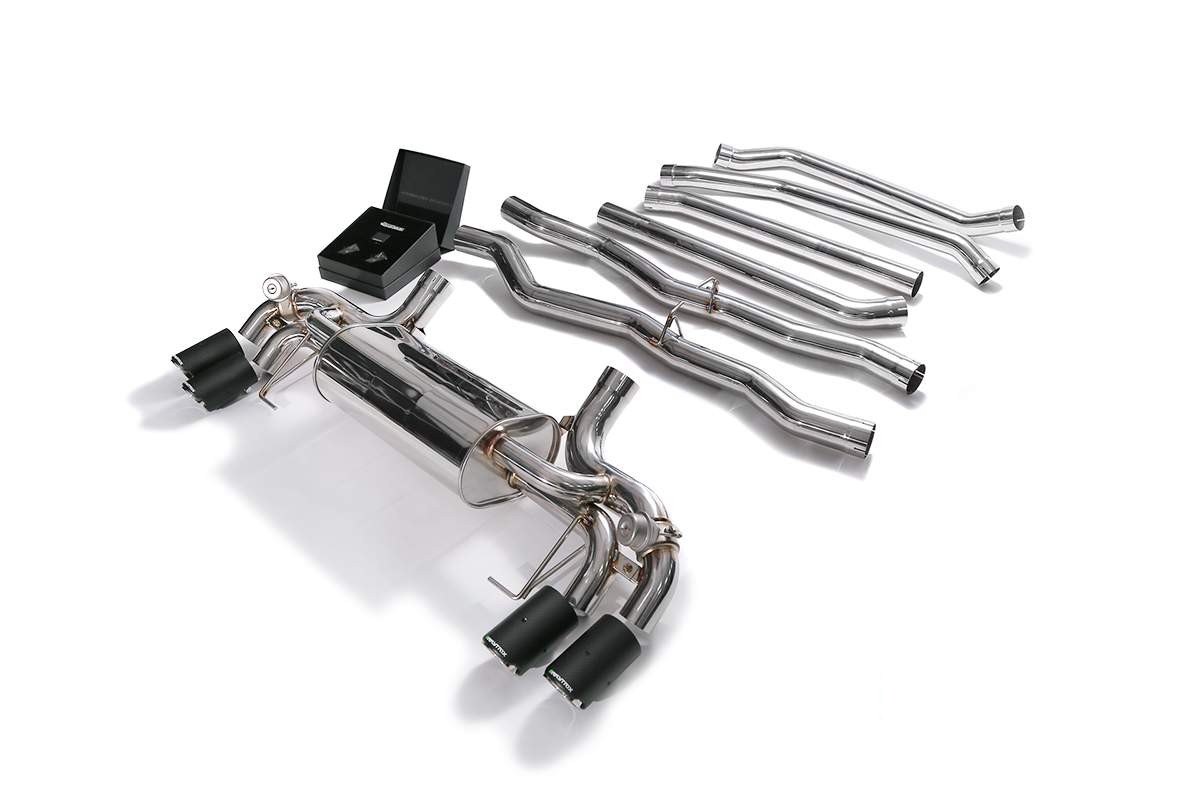 BMW M550i xDrive (G30 G31) with an Armytrix exhaust, photo 8 of 16