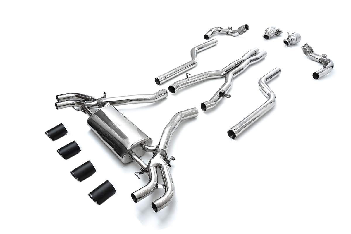 BMW X5 M / X6 M (F95 F96) with an Armytrix exhaust, photo 8 of 10