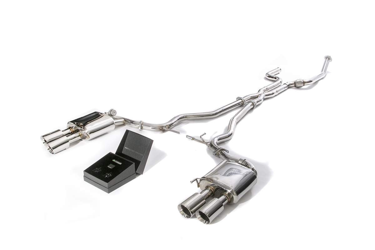 Ford Mustang GT (Mk6 facelift) with an Armytrix exhaust, photo 11 of 14
