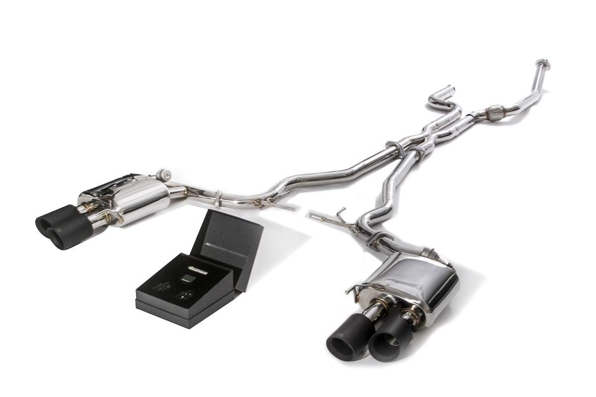 Ford Mustang GT (Mk6 facelift) with an Armytrix exhaust, photo 12 of 14