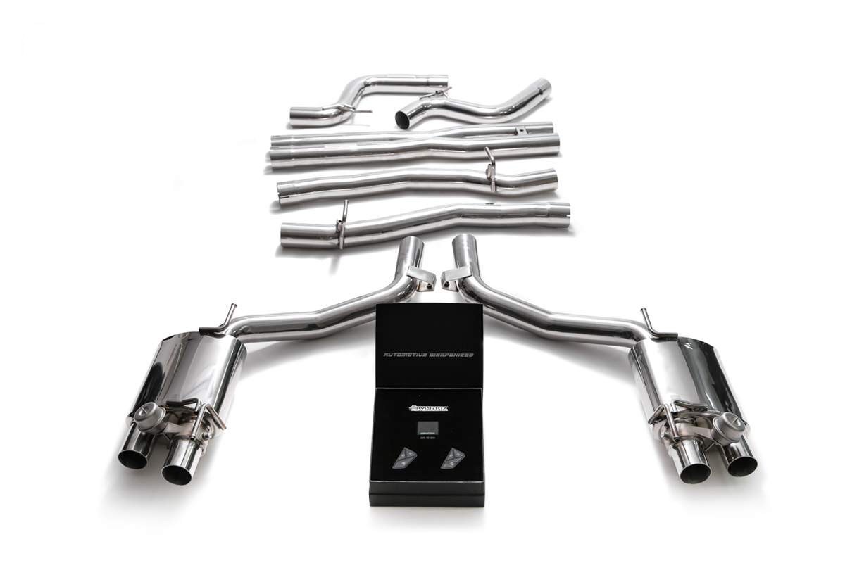 Maserati Ghibli / Ghibli S (M157) with an Armytrix exhaust