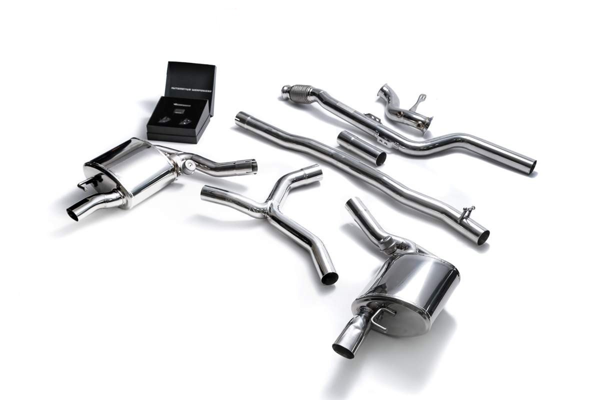 Mercedes-Benz E350 (W213) with an Armytrix exhaust, photo 2 of 12