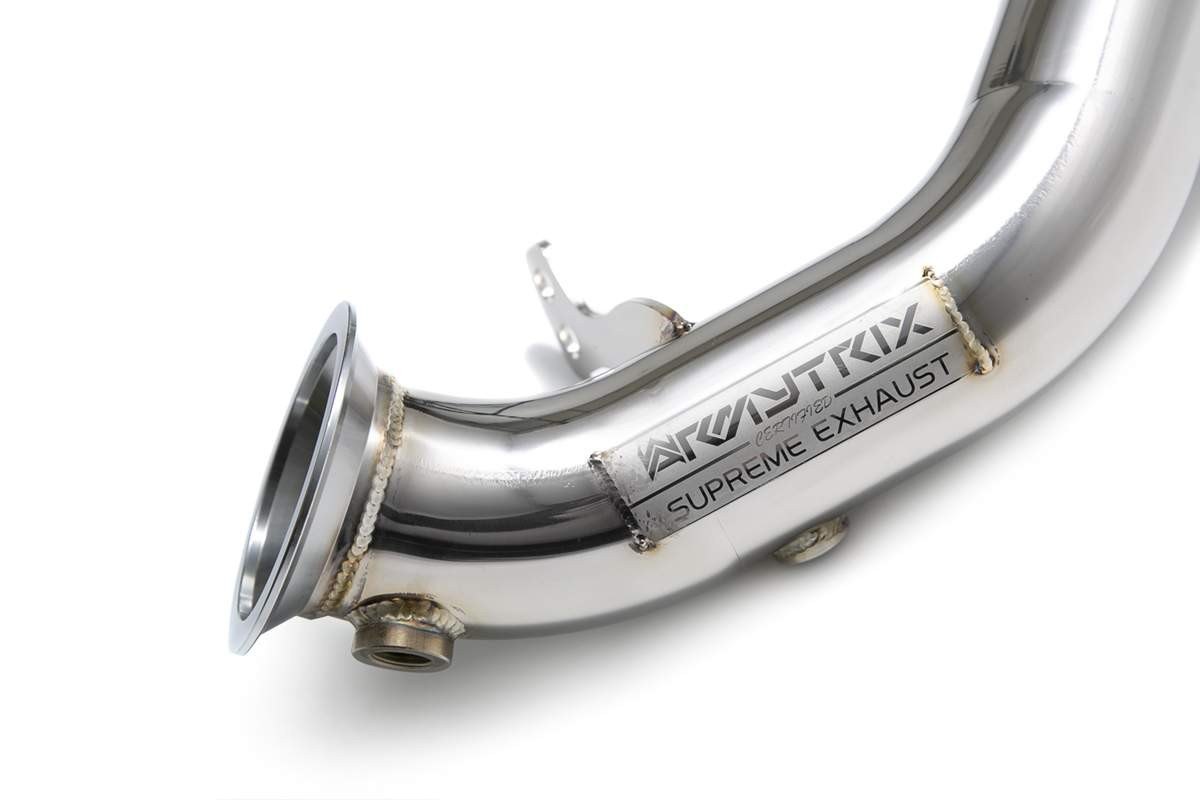 Mercedes-Benz E200 / E250 / E300 (W213) with an Armytrix exhaust, photo 4 of 12