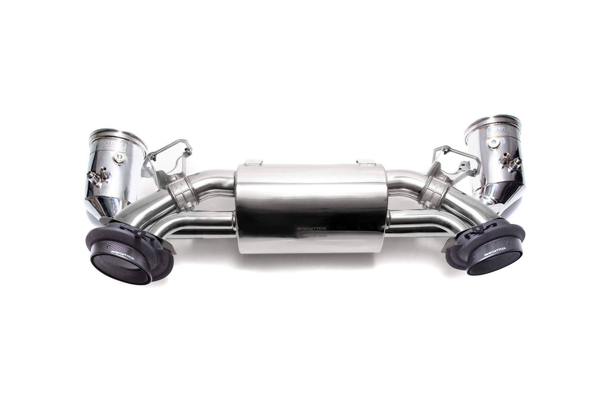 Porsche 911 Carrera (992) with an Armytrix exhaust, photo 3 of 5